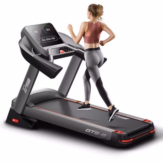 Macchina da corsa per tapis roulant commerciale elettrica meccanica per esercizi di fitness da palestra con schermo