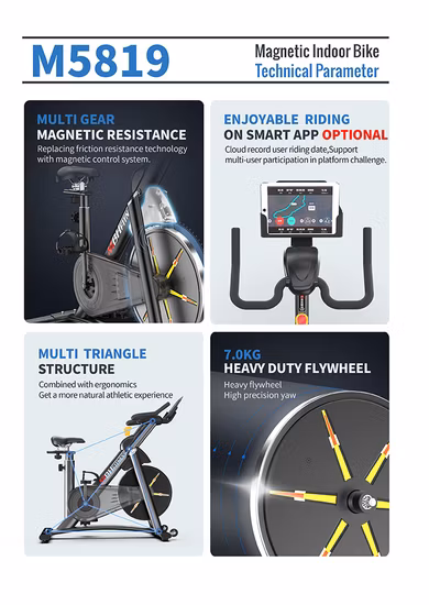 Nuovo arrivo Spin Cyclette per uso domestico Spinning Bike