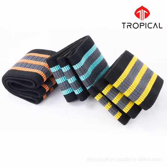 Loop Circle Home Fitness Palestra Sport Set resistente all'anca Eco Latex Cotone Poliestere Bottino modellante Forniture per yoga Fasce di resistenza